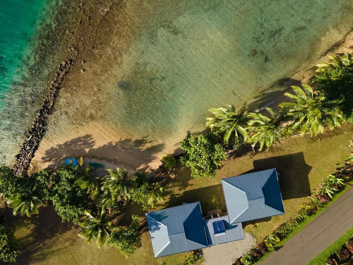 Opoa Le Neliza Beach Lodge Raiatea וילה